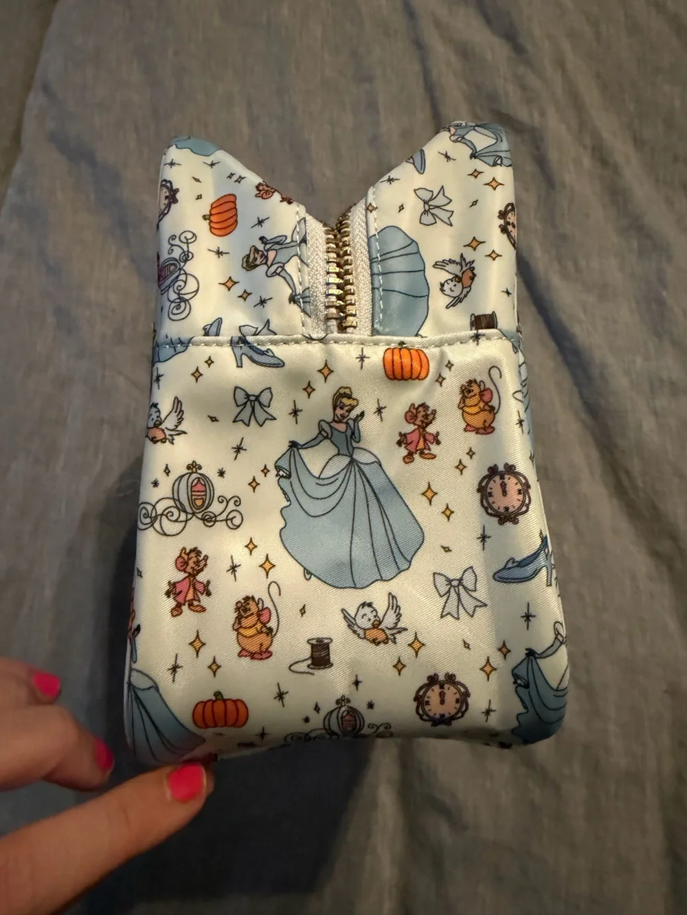 Stoney Clover Lane x Disney - Large Cinderella Pouch